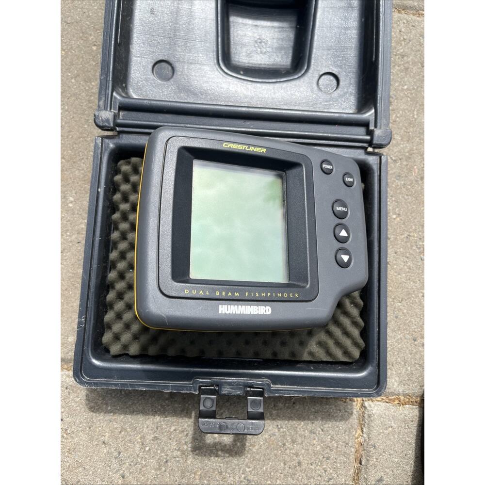 Tracker Pro Angler Dual Beam Fish Finder Head Unit by Humminbird